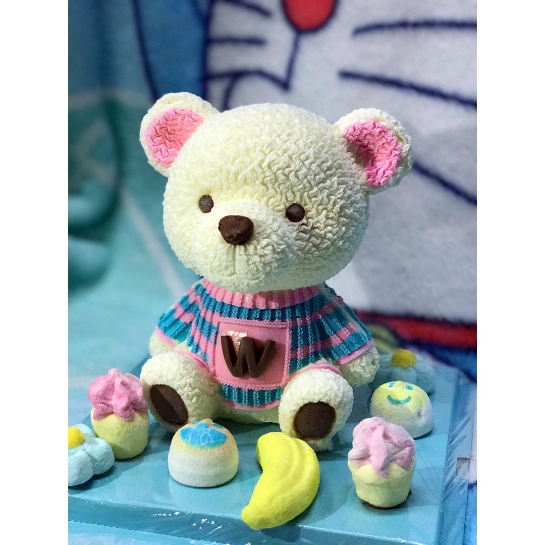 立体小熊蛋糕