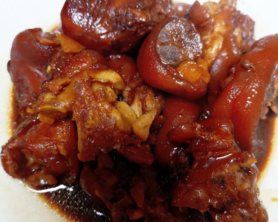 【Q弹卤猪蹄】（家庭版）