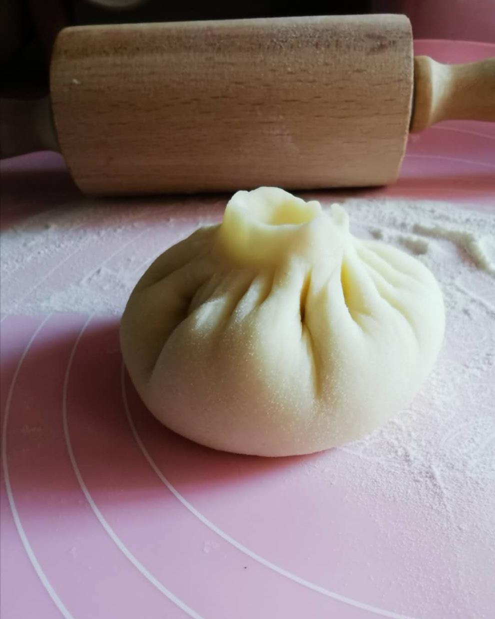 单独的包包子手法，捏包子捏法