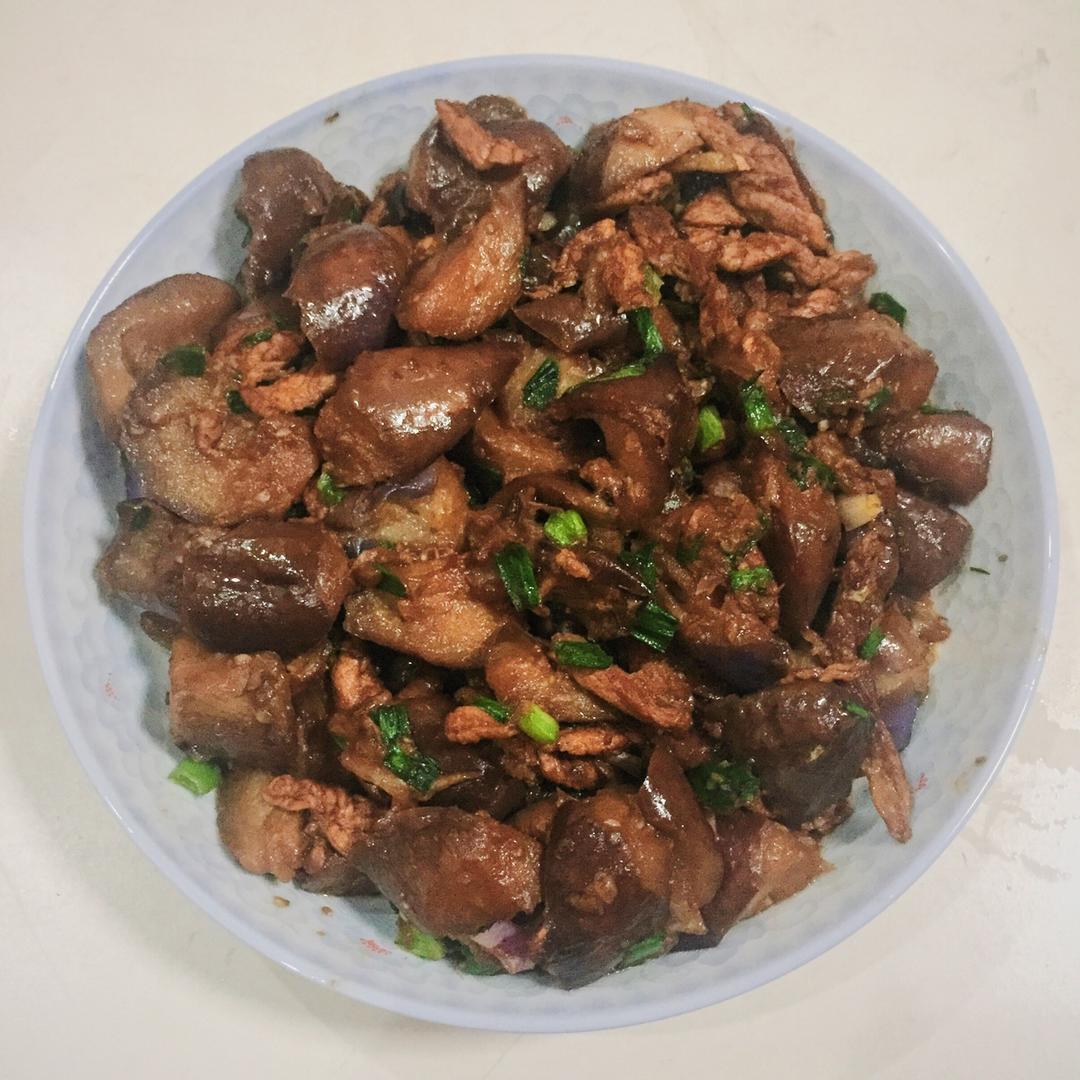 老丁的私房菜-油焖茄子