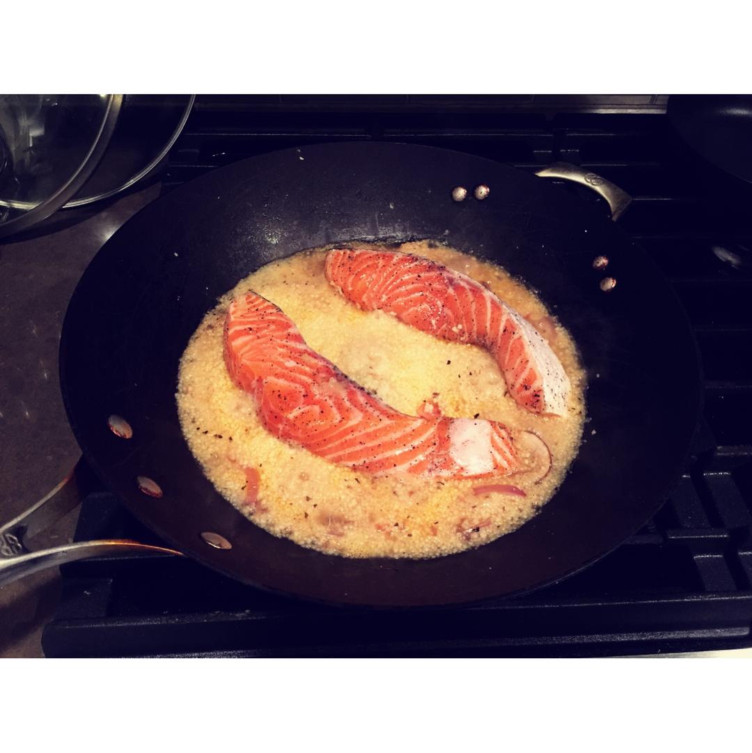 【Jamie Oliver】三文鱼couscous饭