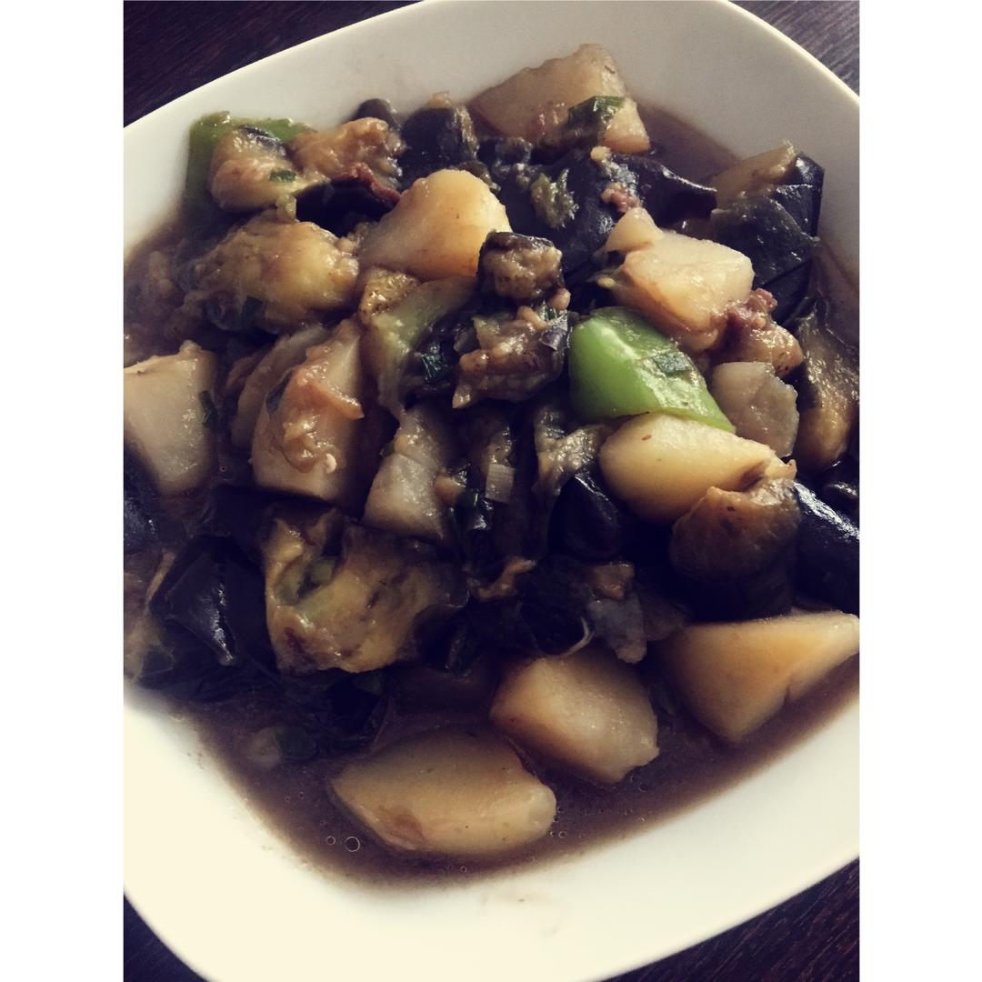 茄子炖土豆（东北版）