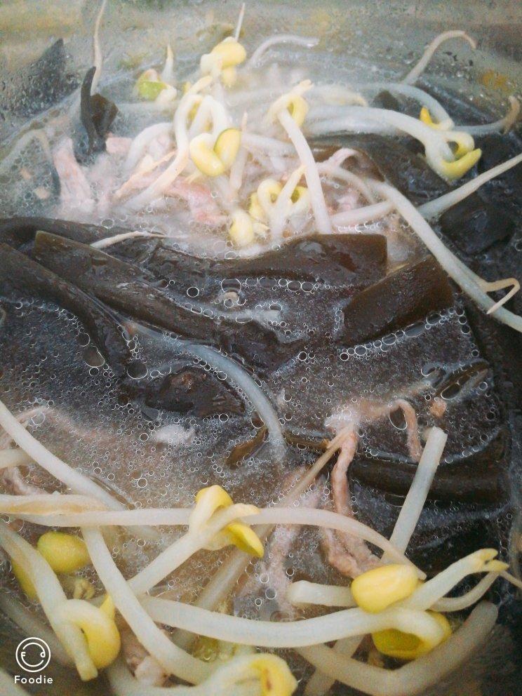 海带豆芽汤