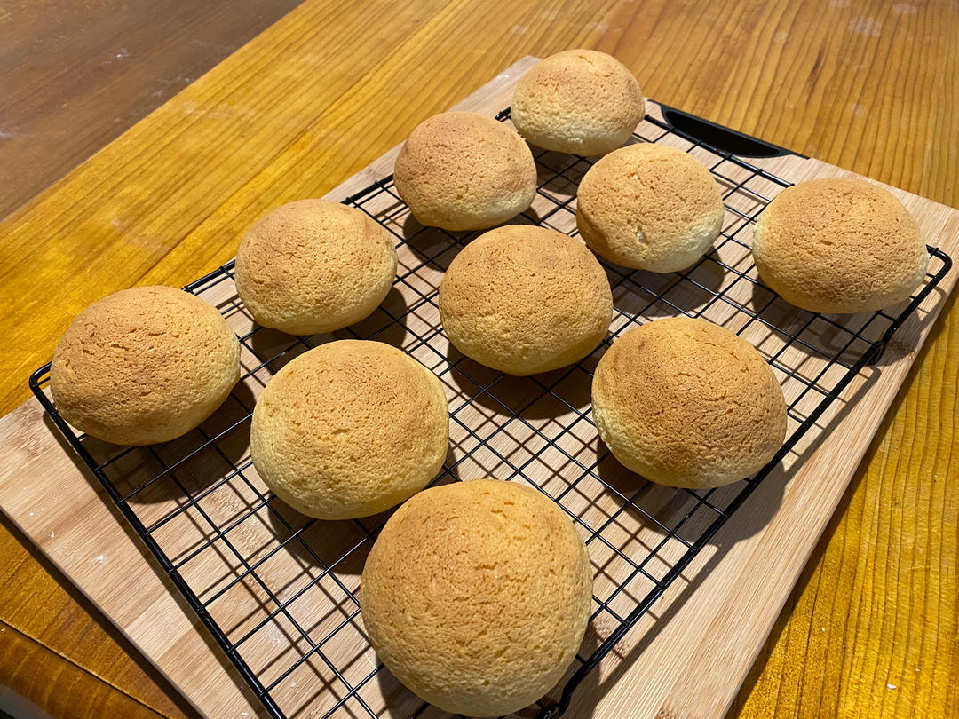 复刻｜帕帕罗蒂｜超柔软墨西哥咖啡酥皮面包｜咸香咖啡香｜