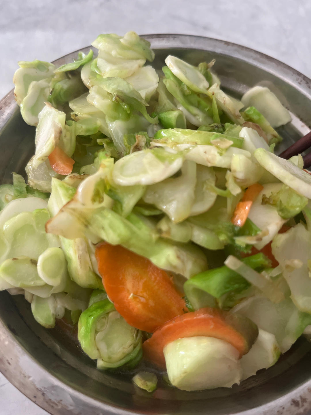 清炒儿菜（清香翠绿超好吃）