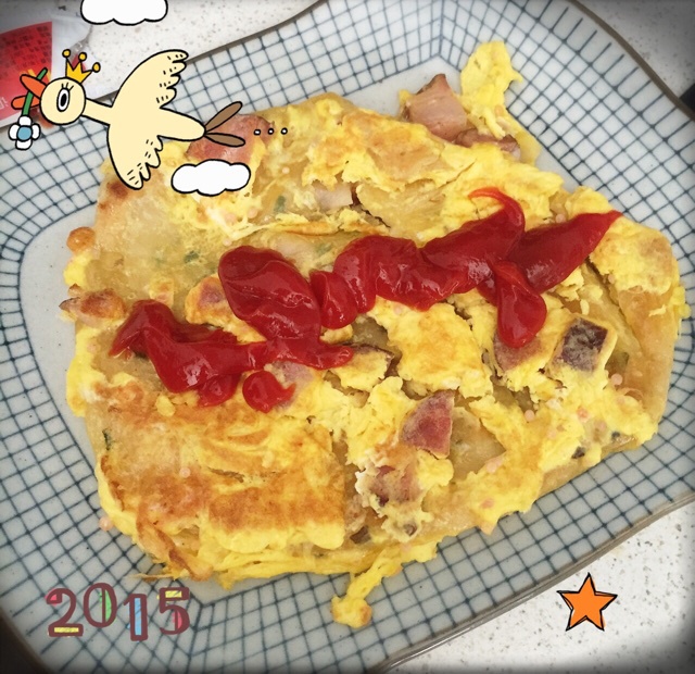 飞饼版鸡蛋灌饼