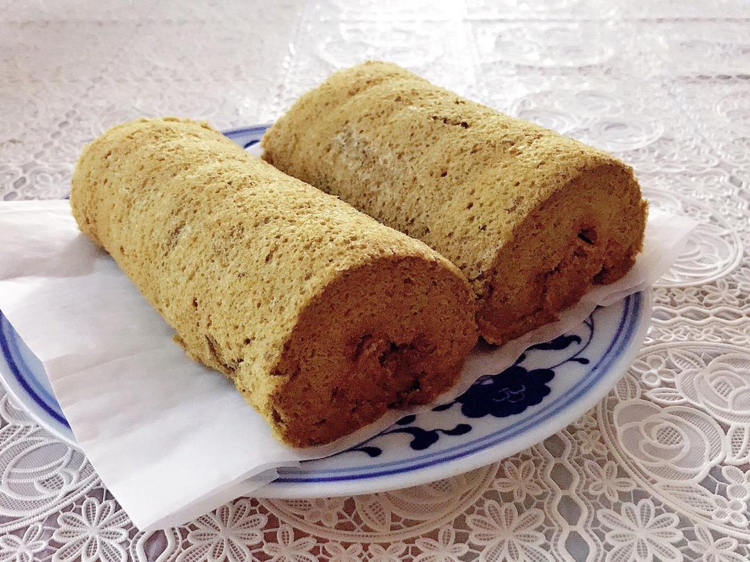 抹茶蜜豆蛋糕卷