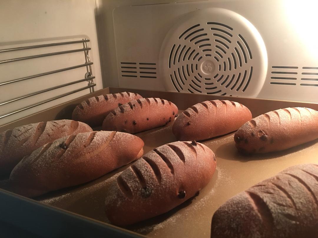 香蕉巧克力软欧