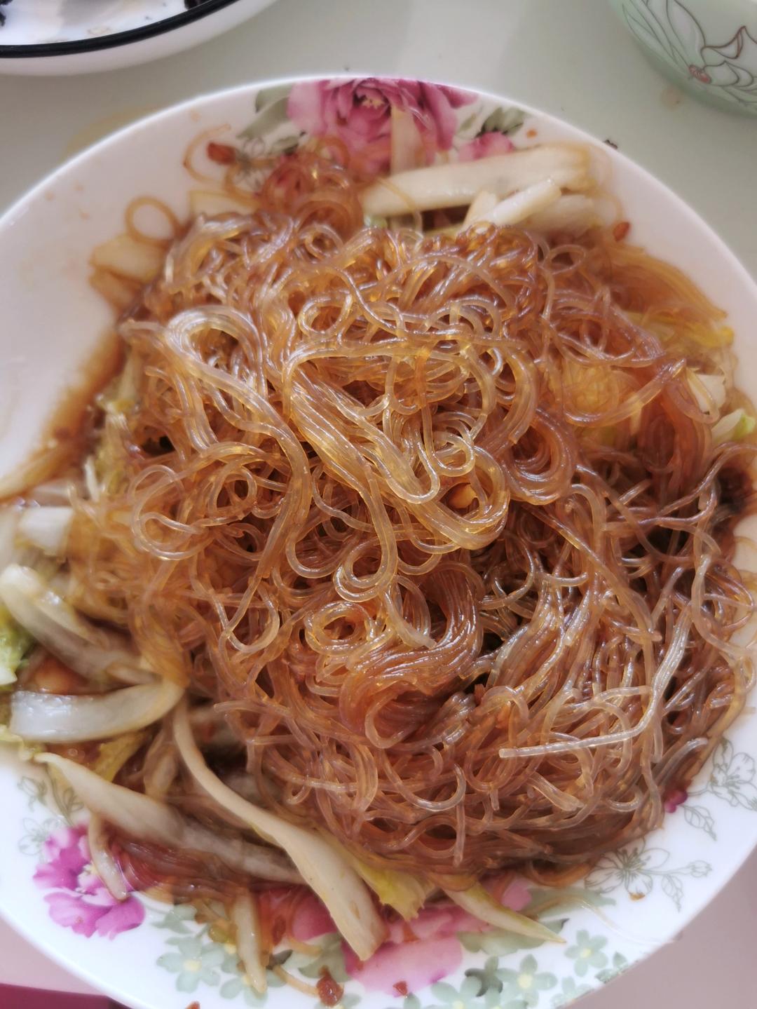 蒜蓉粉丝娃娃菜