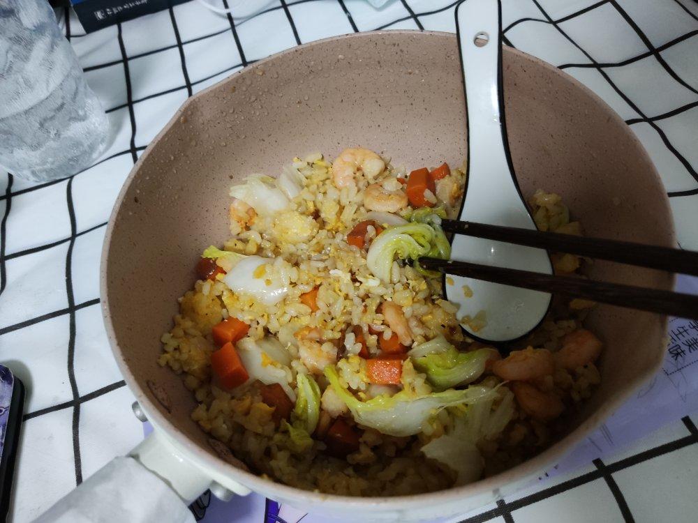虾仁炒饭