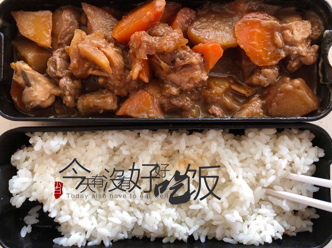 土豆胡萝卜焖鸡