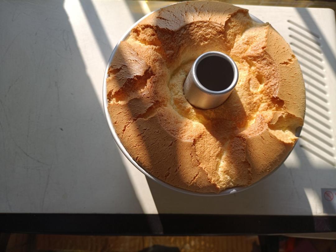 经典戚风——拜拜蛋糕（中空、圆模均可）