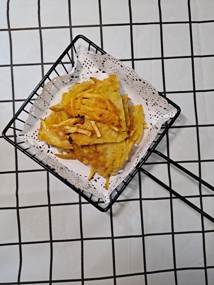 超级懒人版之香脆土豆饼（电饼铛和不粘锅都可以用）
