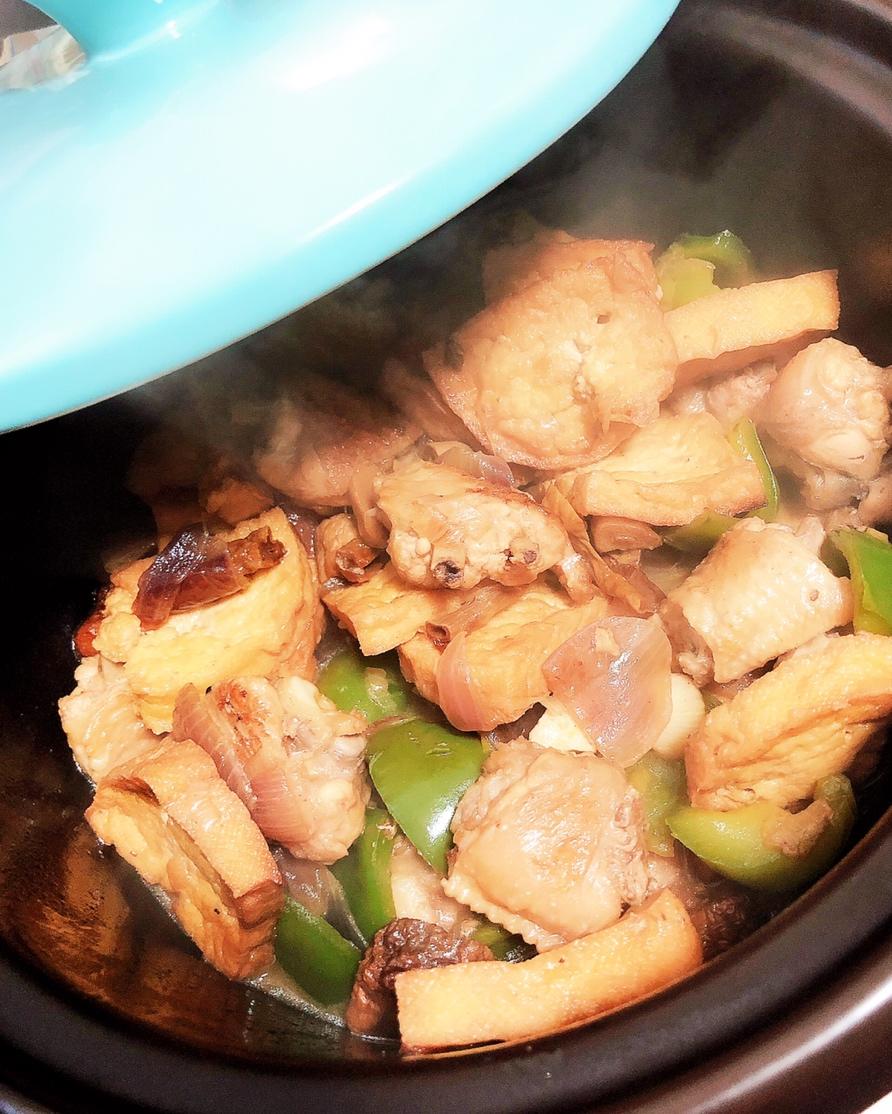 蚝油豆腐鸡翅煲