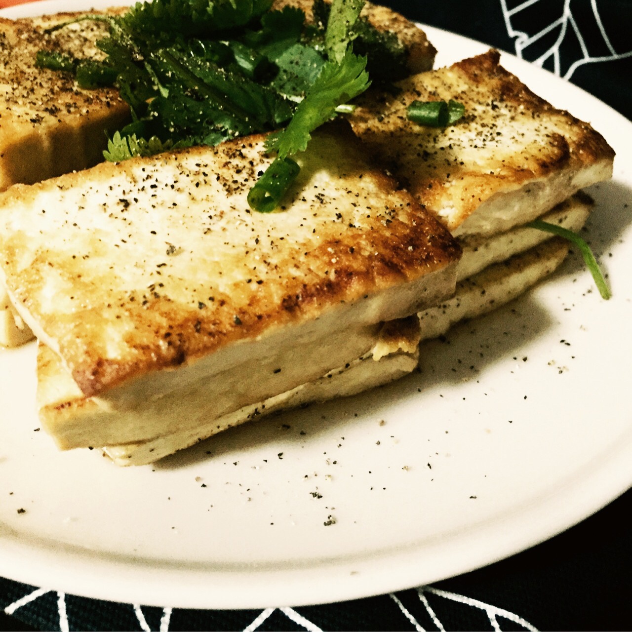 ✨香煎豆腐✨