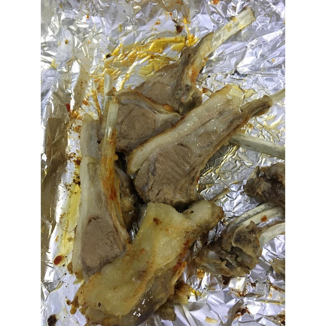 孜然烤羊排