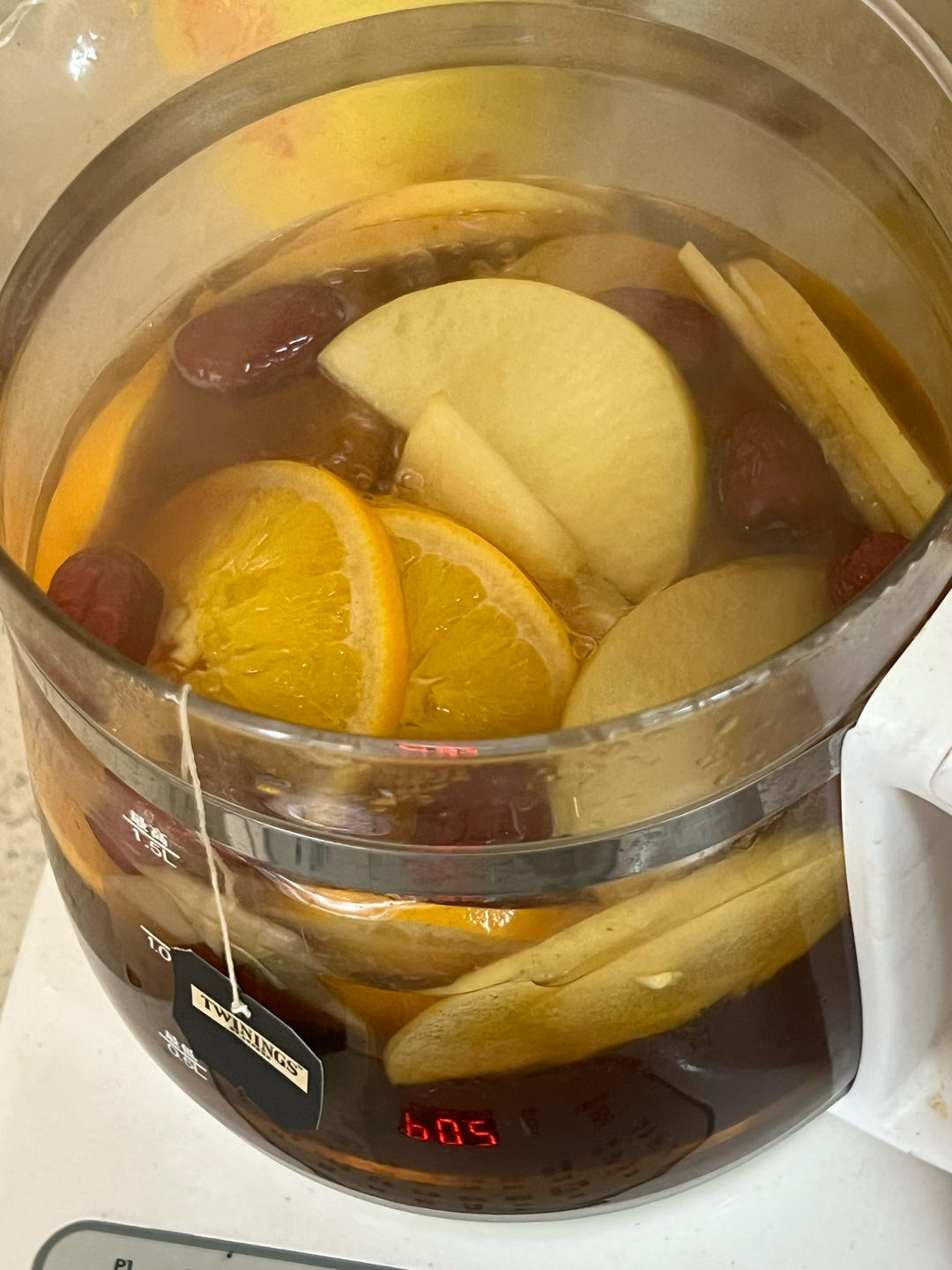 超简单的DIY果茶：苹果热橙柠檬茶