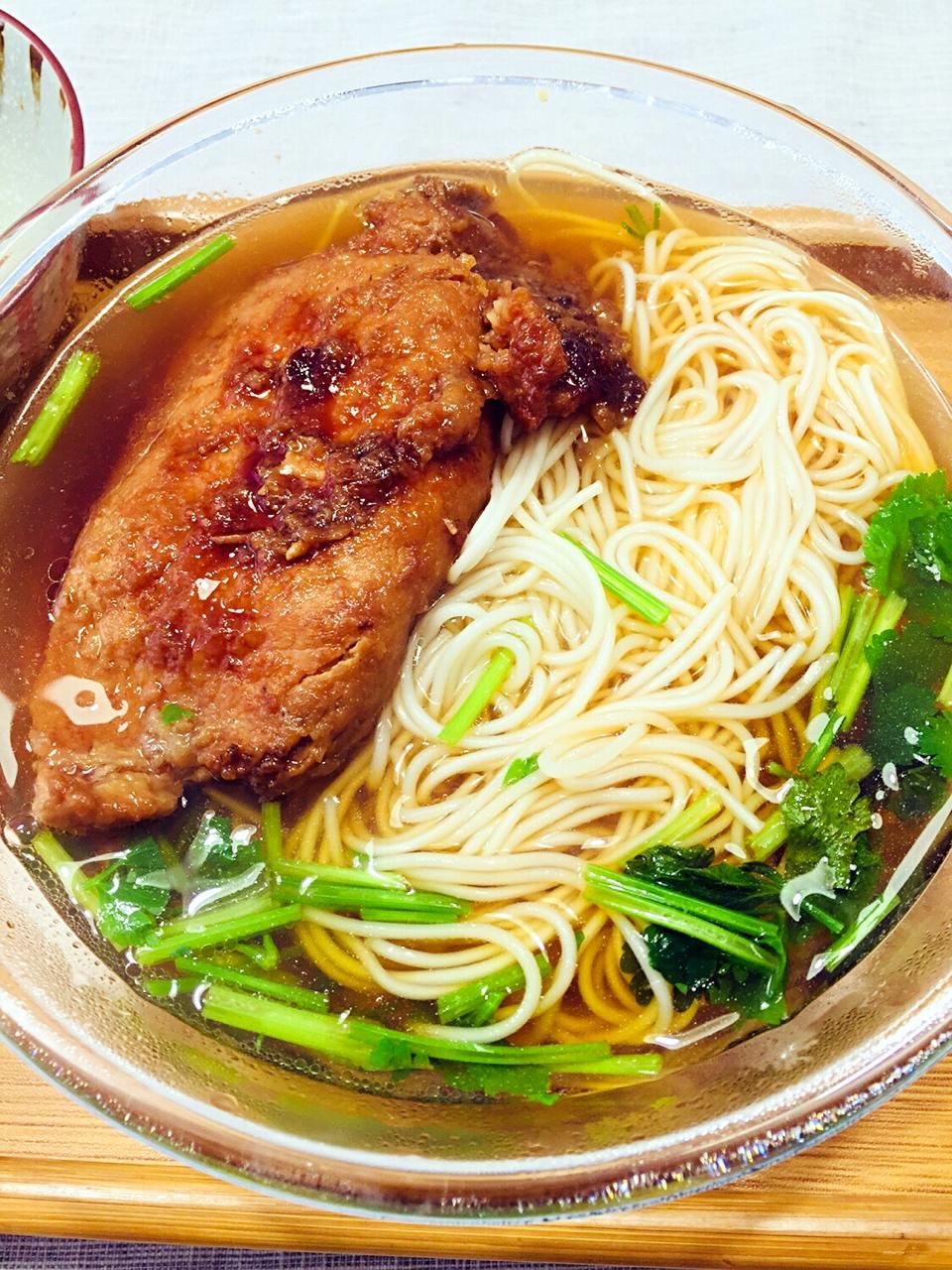 森野星踪做的一碗红汤面(懒人版)