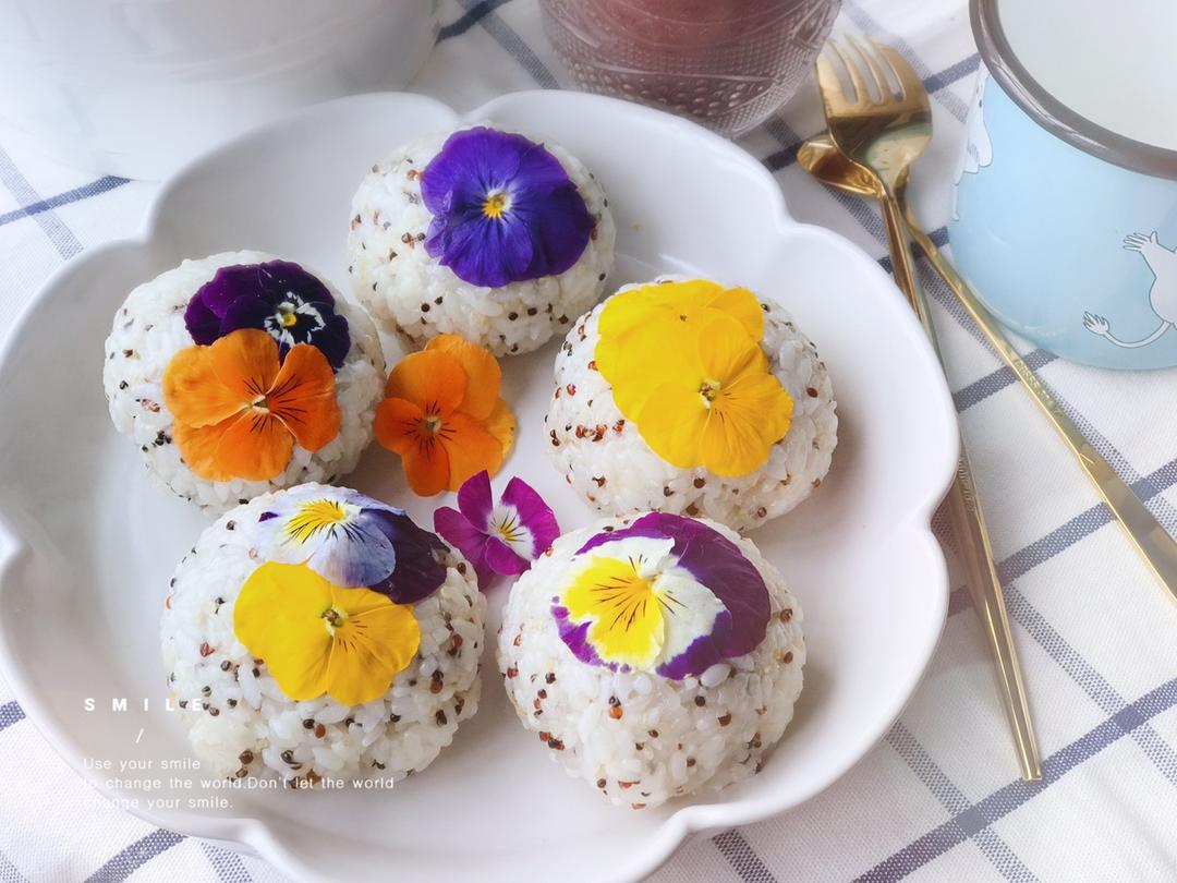 【减脂】纳豆金枪鱼·鲜花饭团