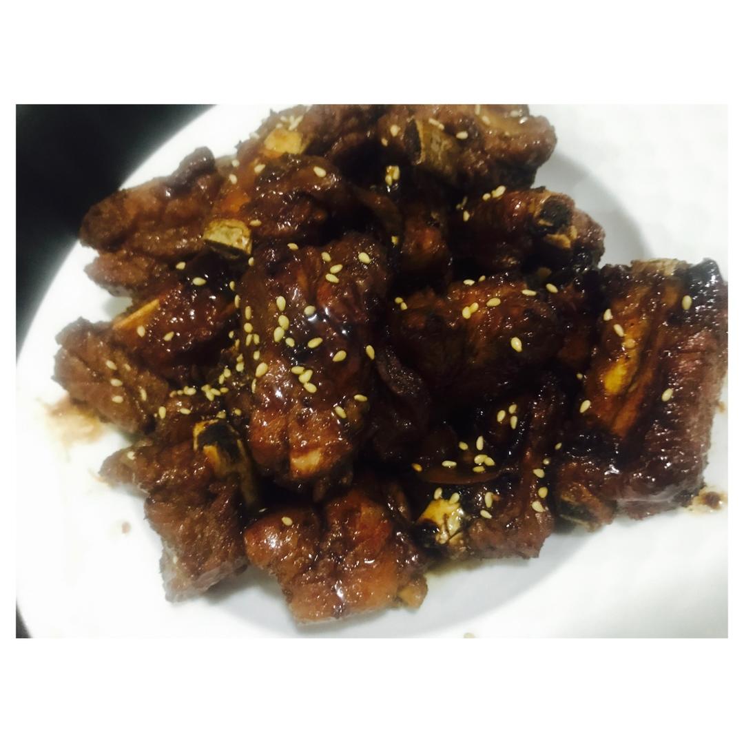 懒人版糖醋排骨