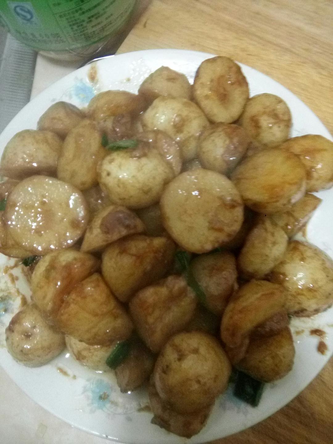 红烧土豆(超简单)