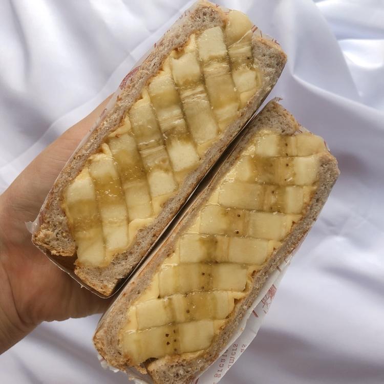 香蕉双享三明治