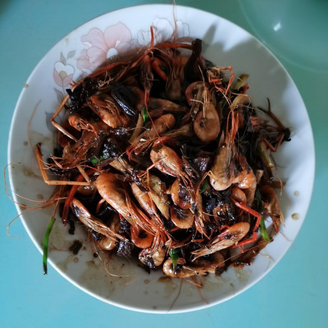 梅干菜河虾