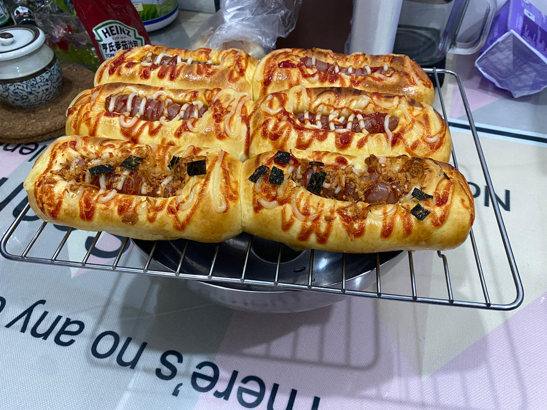 德式热狗，一次能吃仨！