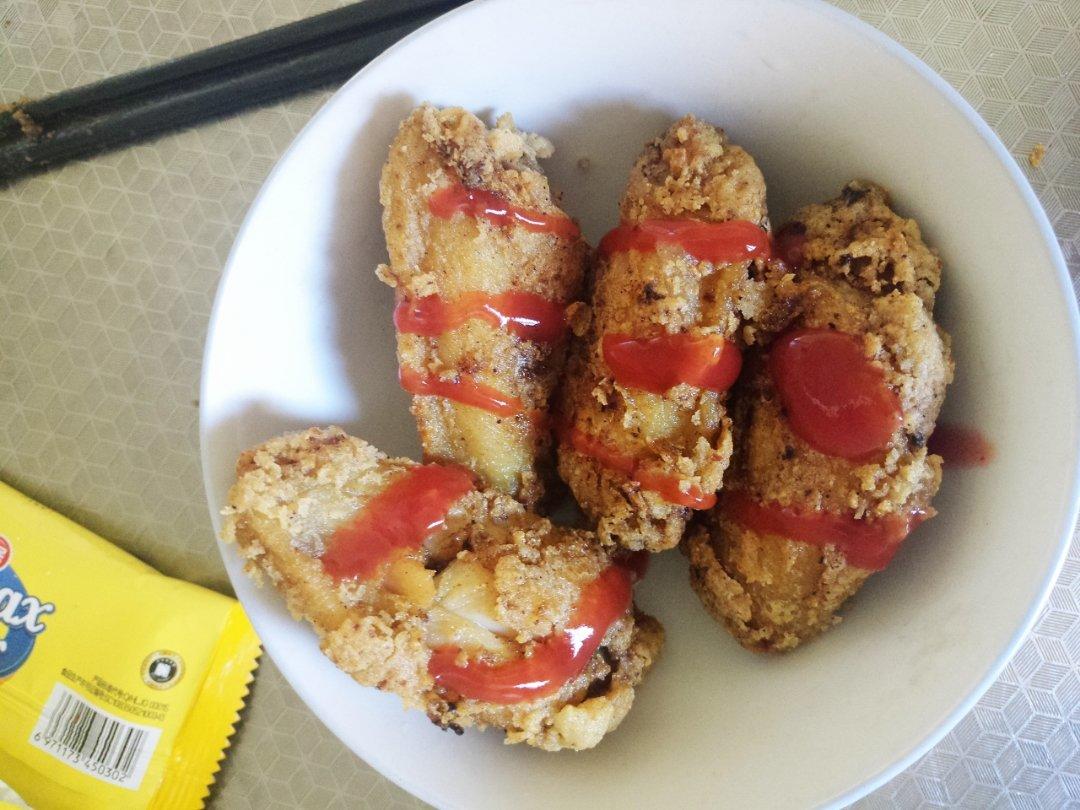 香脆辣味炸鸡翅