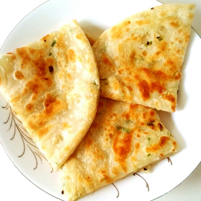 自制葱油饼