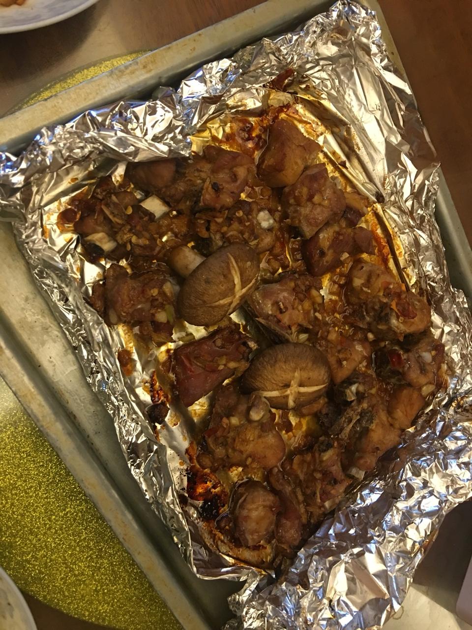 香到骨头里的蒜香排骨（烤箱）
