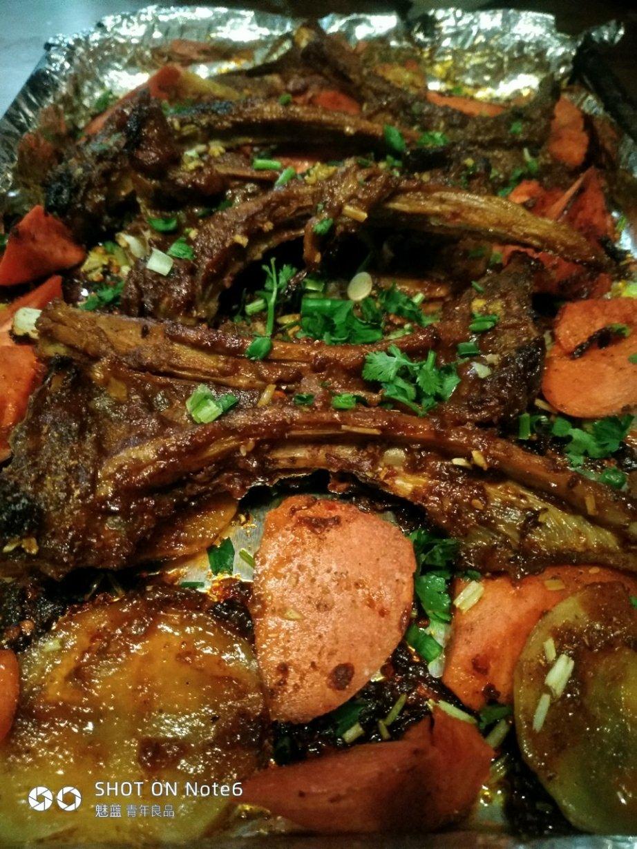 西式啤酒烤羊排【圣诞夜宴】