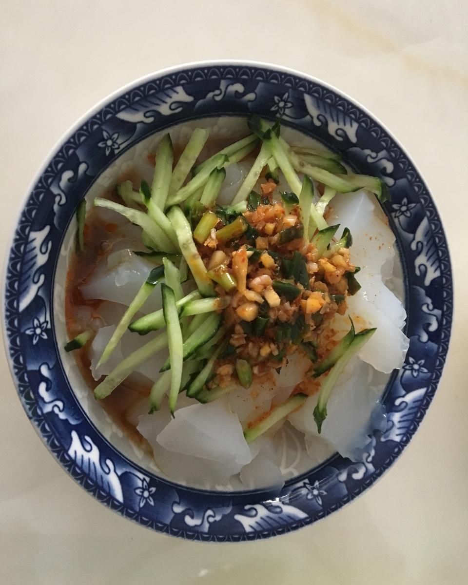 自制豌豆凉粉