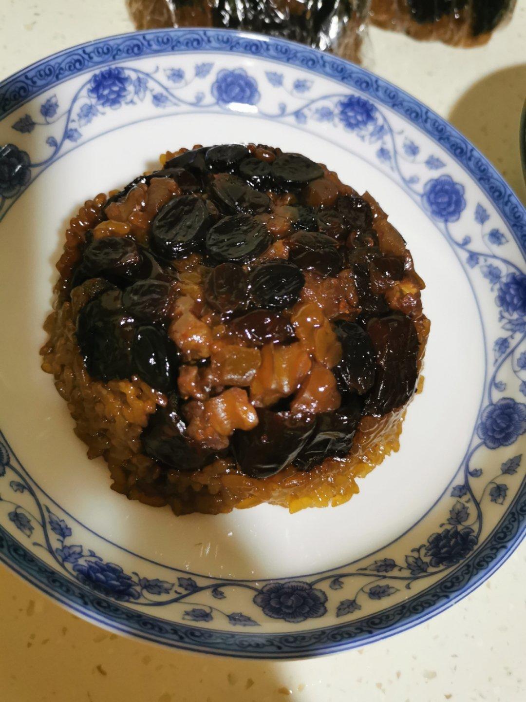红糖糯米八宝饭