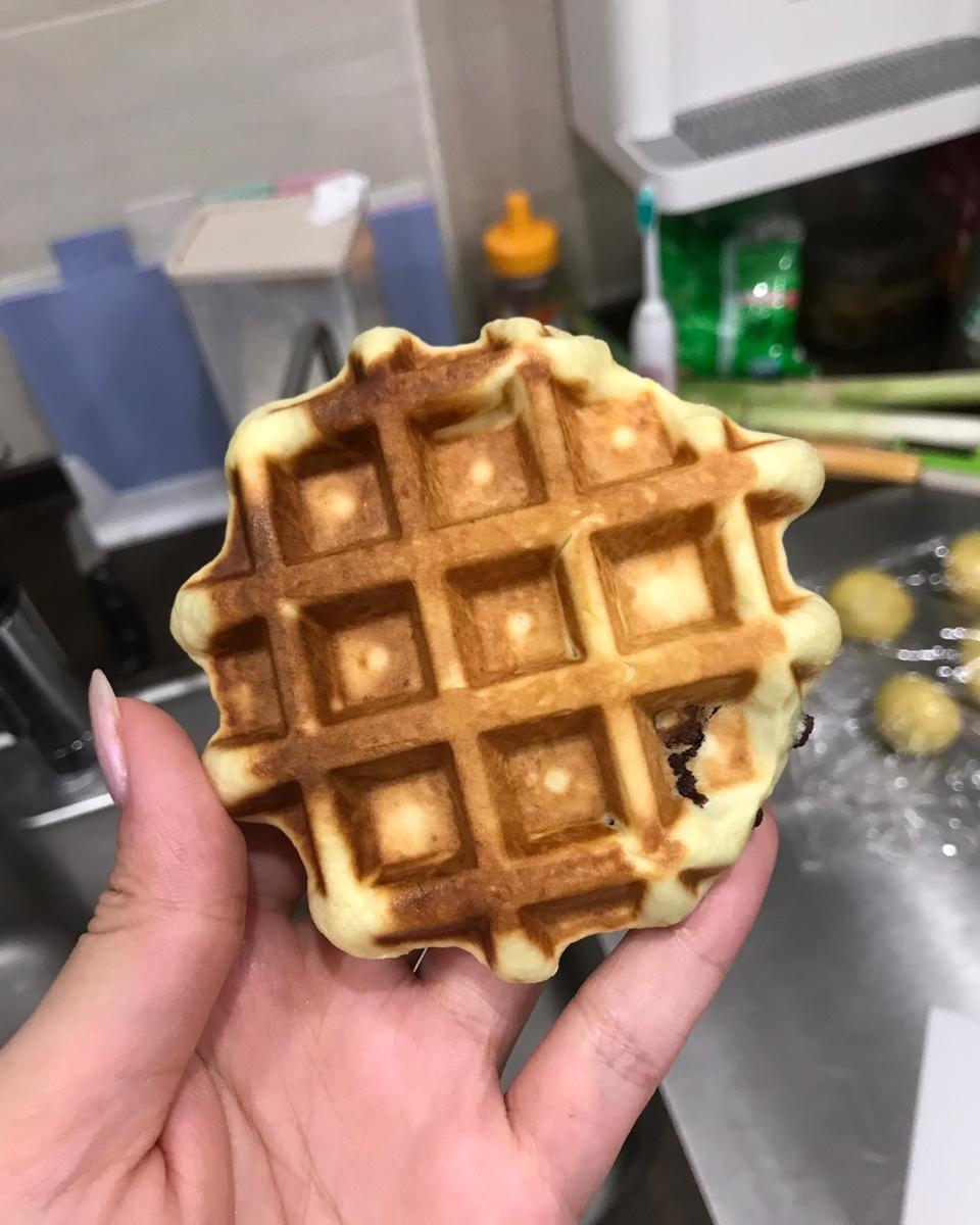 紫米华夫饼