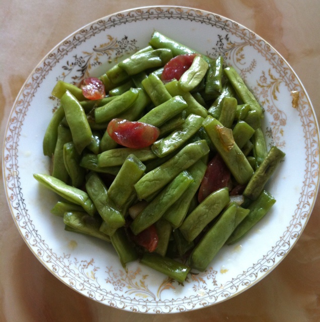炒四季豆