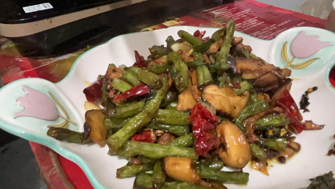 超好吃的干煸豆角