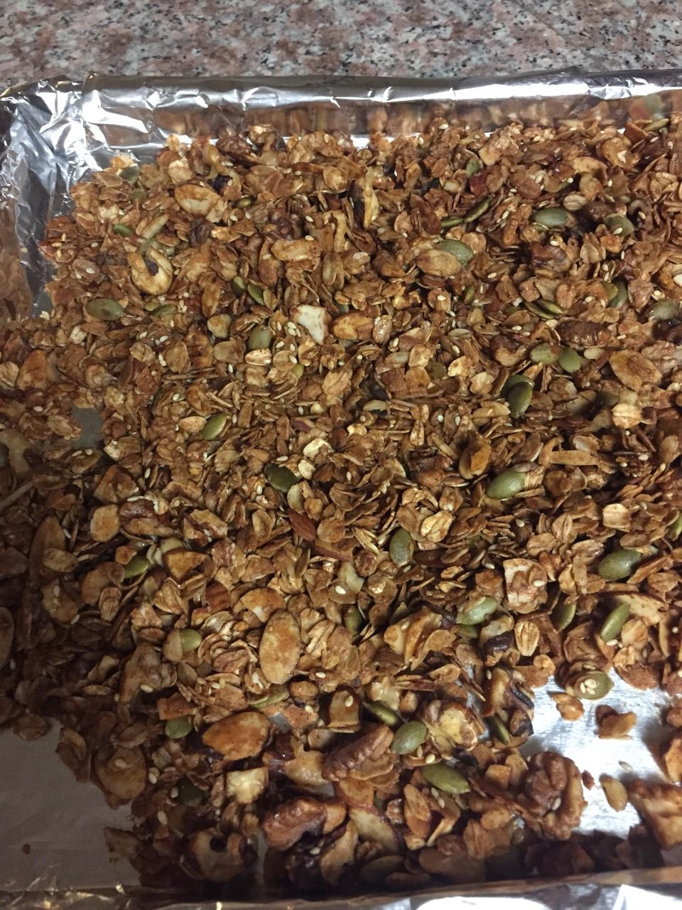 什锦granola烤燕麦片丨健康·零食