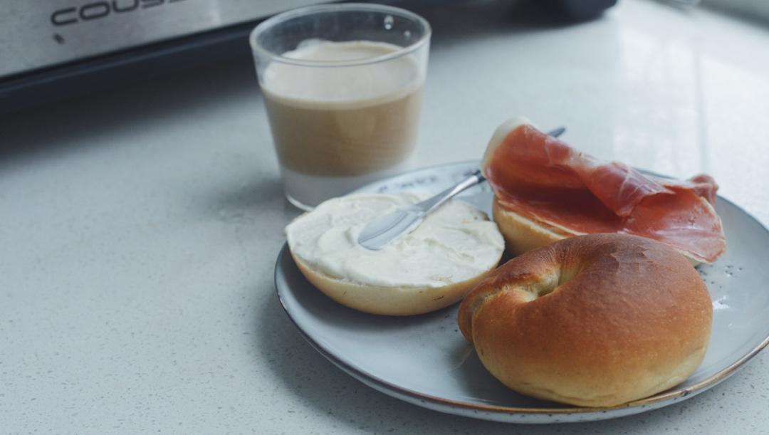 原味贝果🥯/黑芝麻贝果🥯