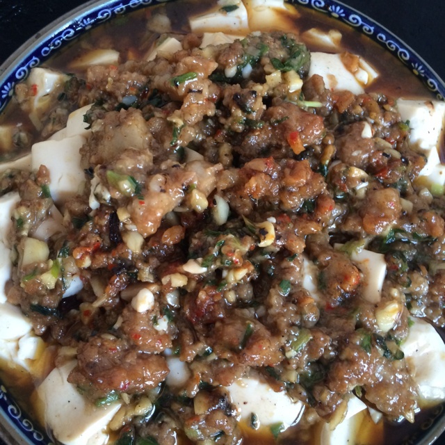 肉末蒸豆腐