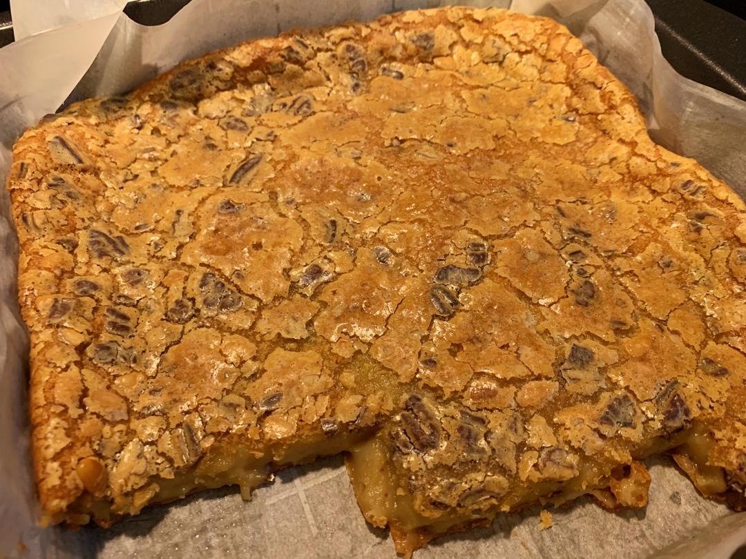 🔥无需揉面！酥到掉渣的蔓越莓烤年糕！