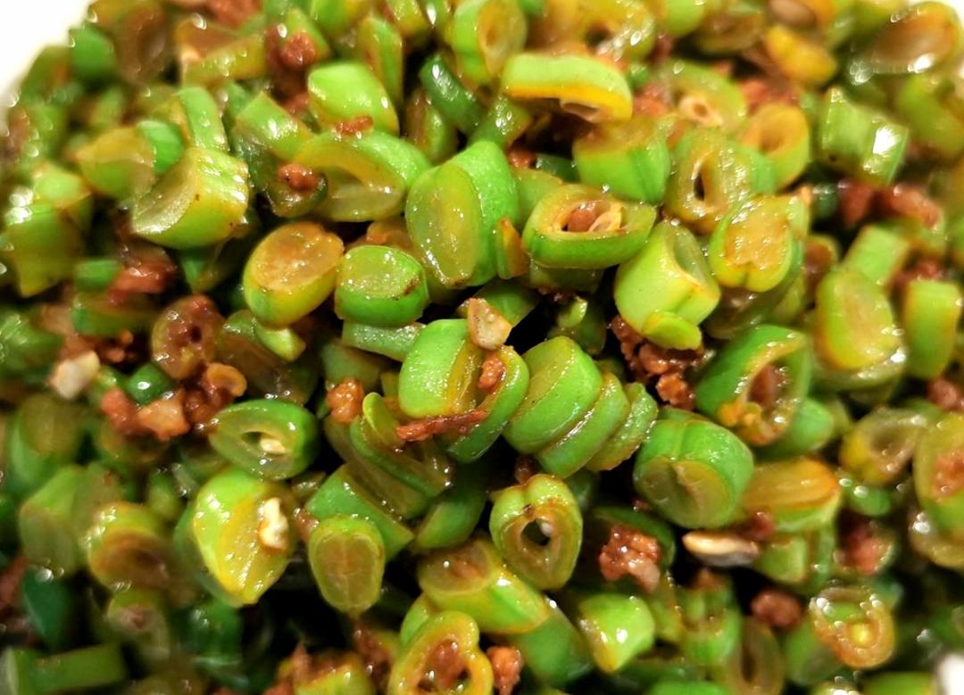 酱香肉沫四季豆