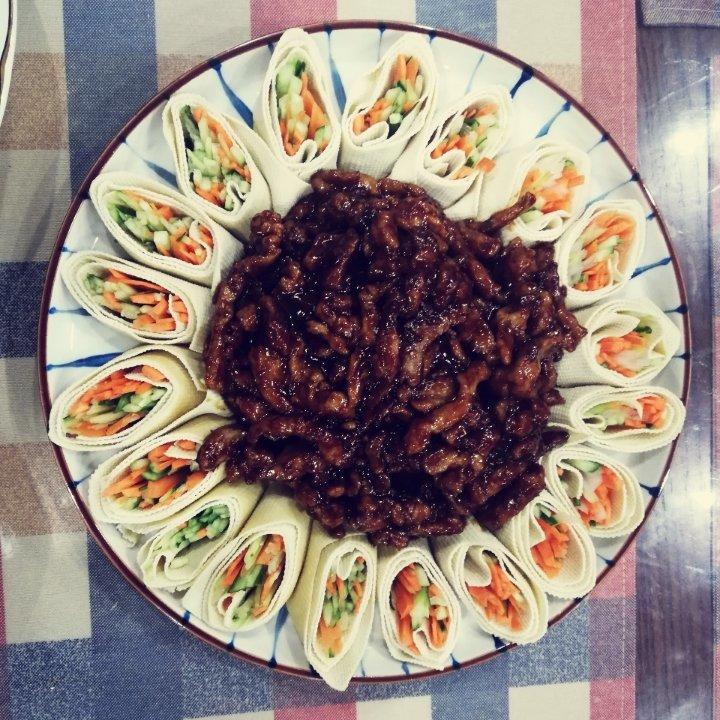 山药木耳炒肉片
