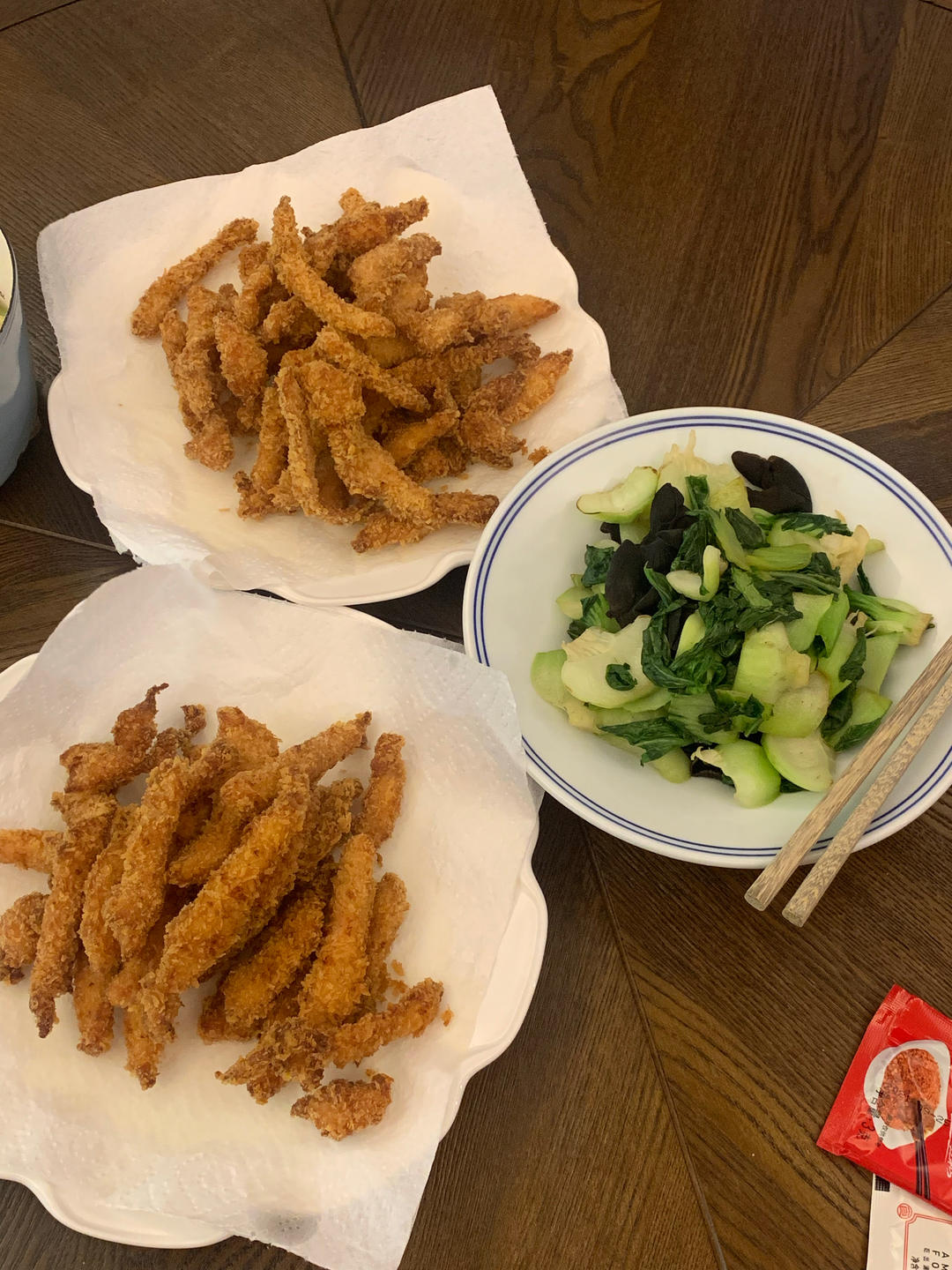 小时候路边摊的炸鸡柳🍿记忆中的香味儿😌