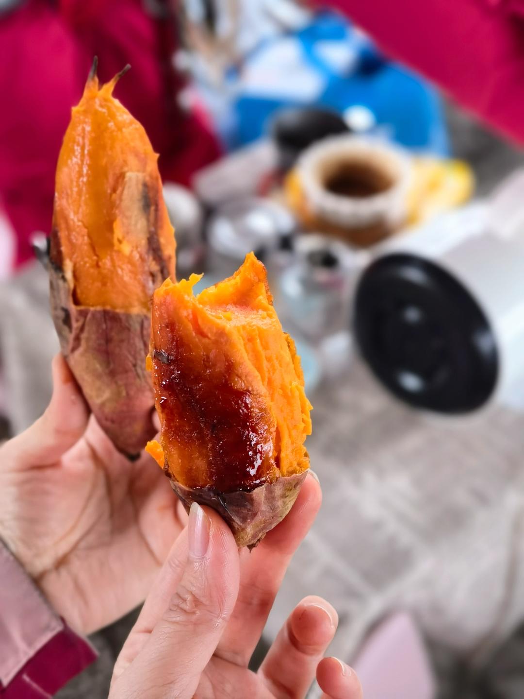 【烤箱版烤红薯】