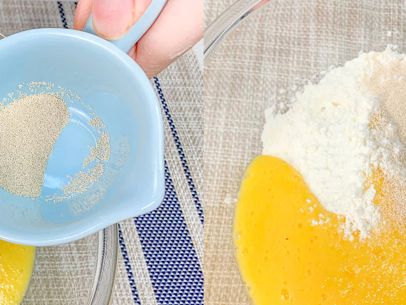 纯奶手撕吐司的做法 步骤1