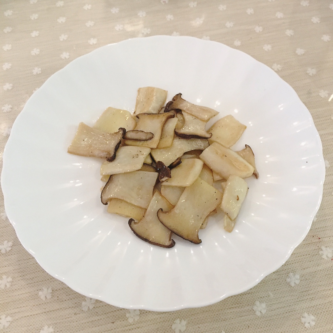 干煎杏鲍菇