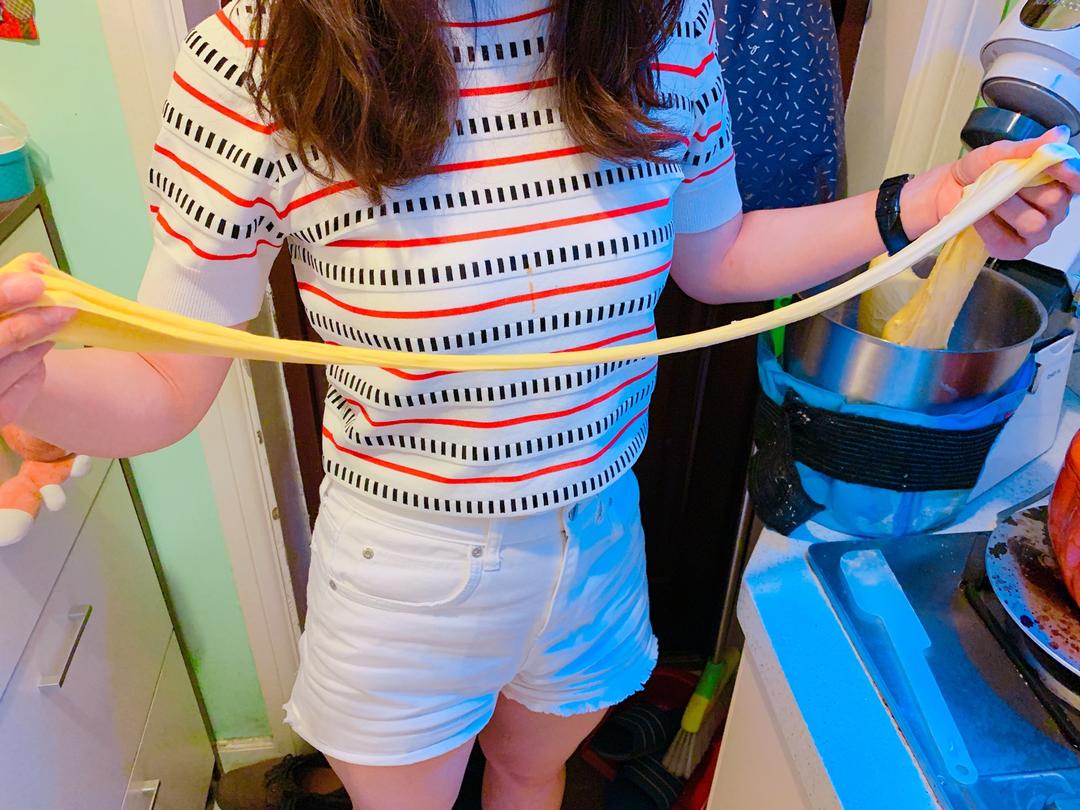 纯奶手撕吐司的做法 步骤1