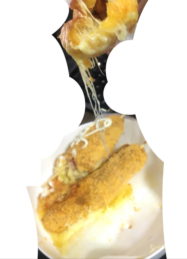 空气炸锅-芝士热狗棒