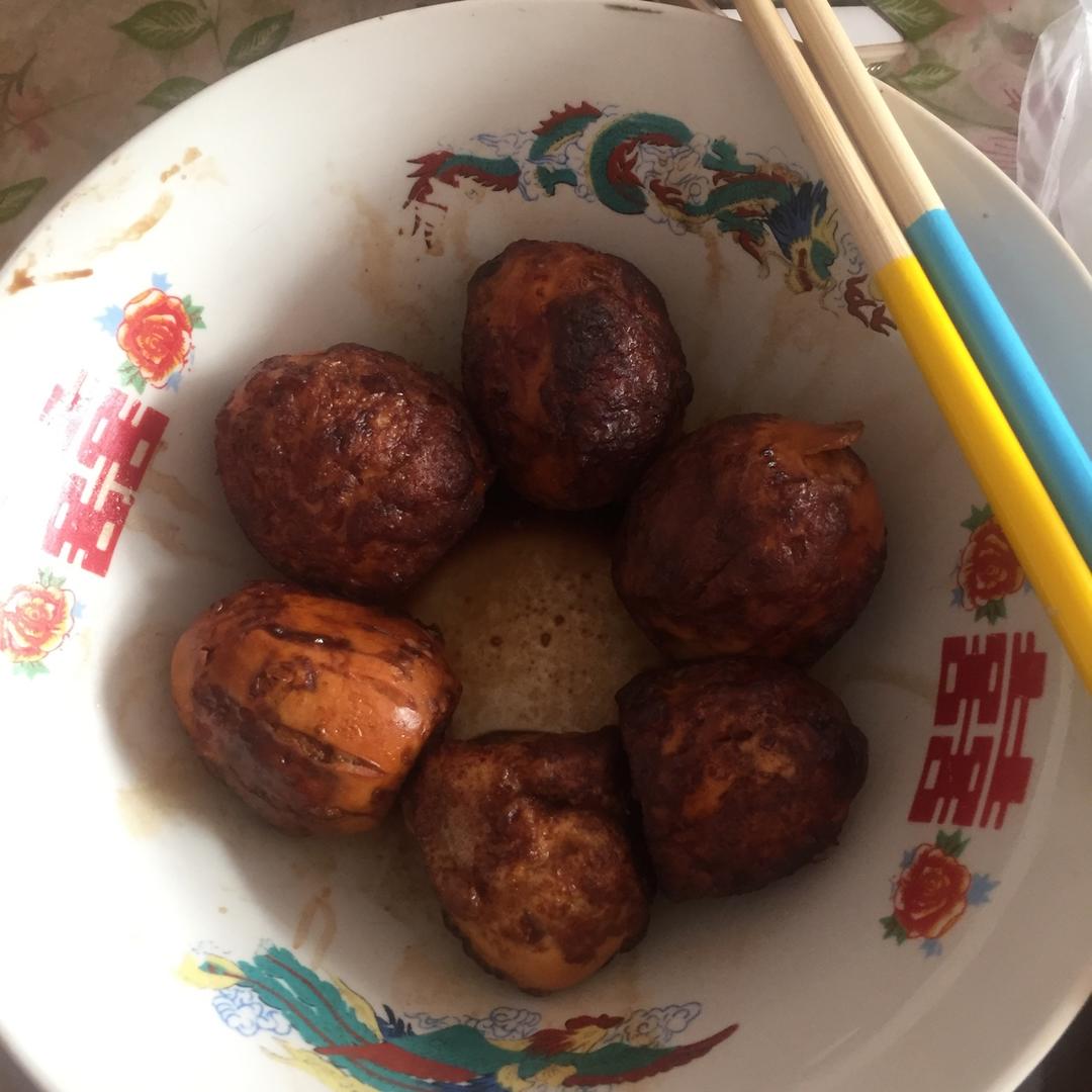 虎皮蛋（爱吃卤鸡蛋的不容不过～）